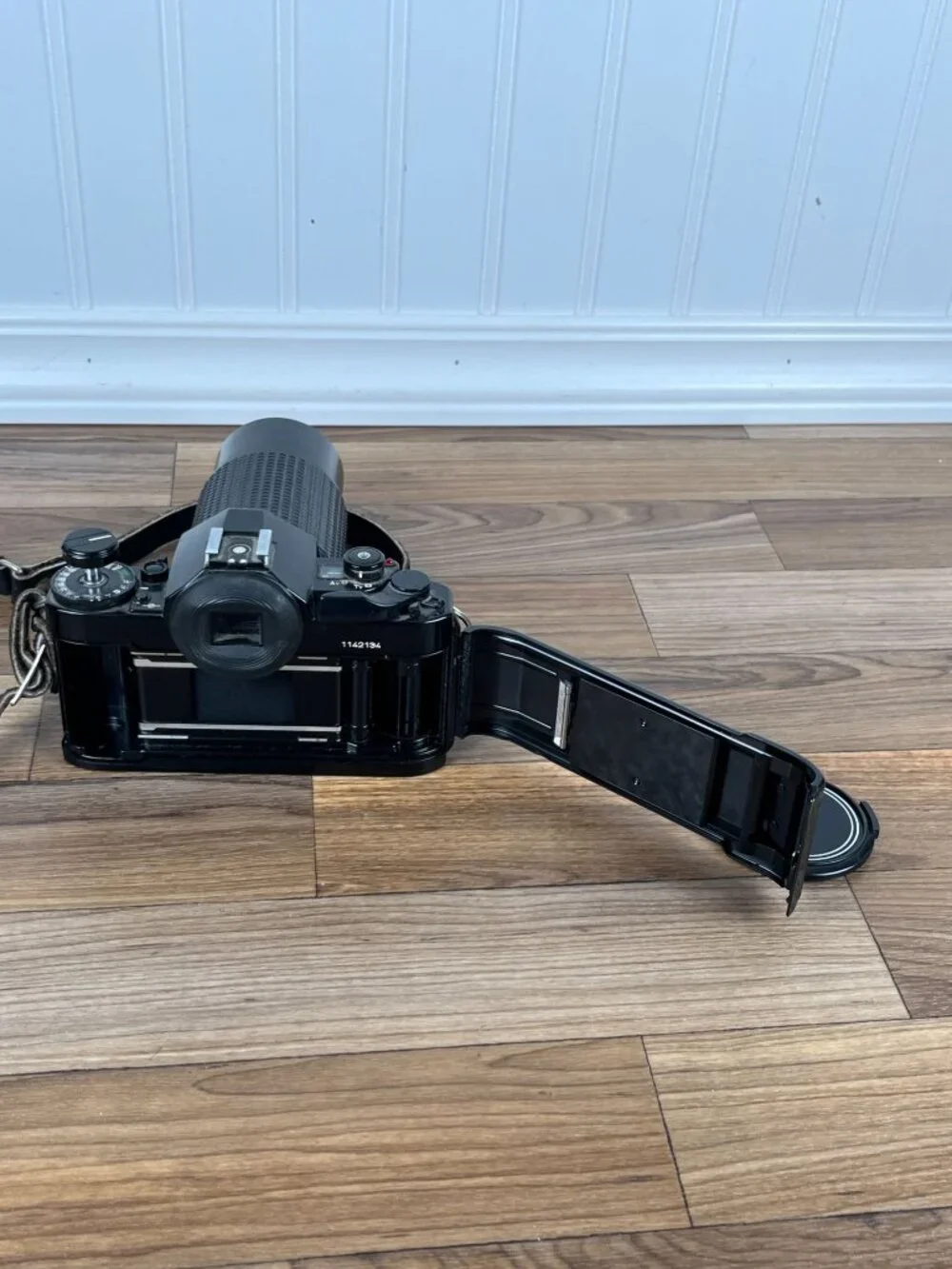 Canon A-1 35mm SLR Film Camera with Zoom Lens 75-200mm Macro 1:4.5